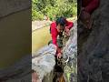 Big golden narrow hole #goldpanning #goldhunting #golddiscovery