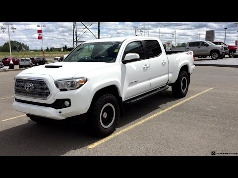 16 Toyota Tacoma Trd Sport On 265 75r16 Tires By Toyota Truck Builds