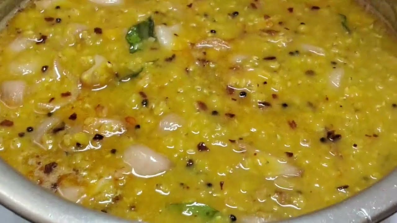 5-MINUTE KERALA STYLE MASOOR DAL | QUICK & TASTY LENTIL CURRY RECIPE   | പരിപ്പ് കറി