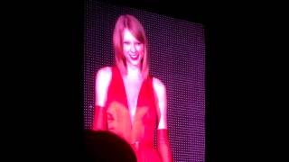 Taylor Swift Brisbane Red Tour Dec 2013