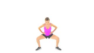 wide leg squats