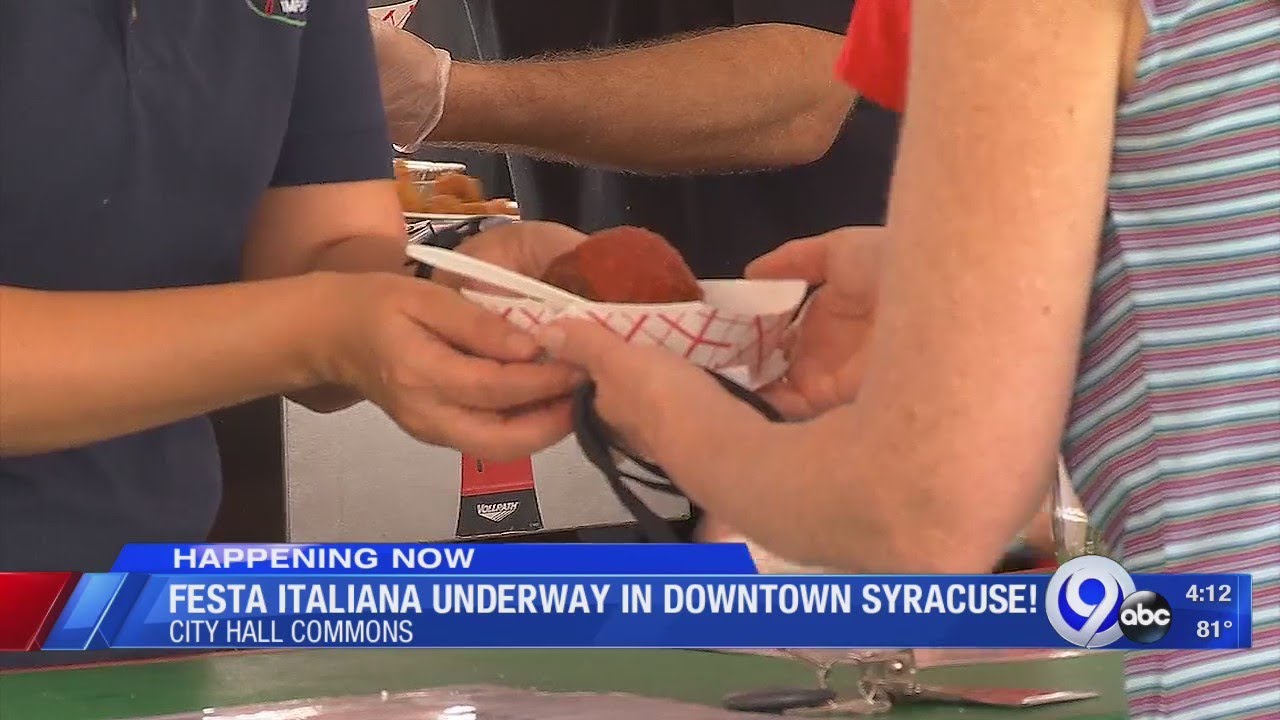 Festa Italiana underway in Downtown Syracuse YouTube