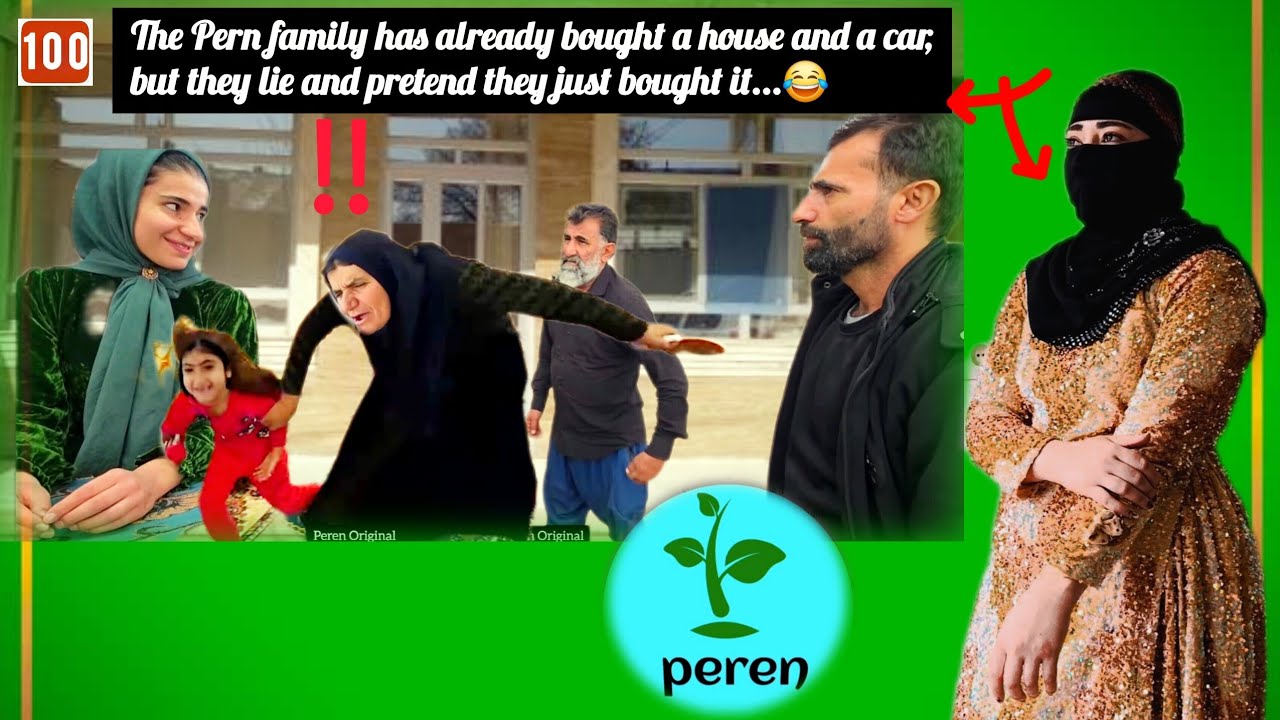 The Pern family has already bought a house and a car, but they lie and pretend they just bought it.😂