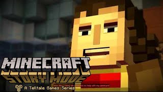 No one cares Oliva:Minecraft Story Mode Episode 2 (Part 2)