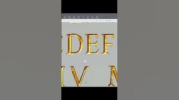 LoTR - BFME Font Art EP17: How to make the Letter V in Paint 3D using In-Game Images