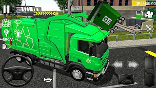 Trash Truck Simulator: The ultimate garbage truck game #28  Android IOS gameplay