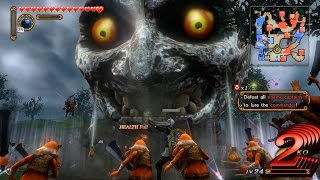 Hyrule Warriors (Wii U) - Majora's Mask DLC - Young Link Gameplay