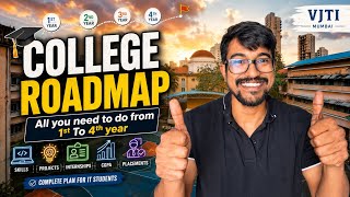 College Roadmap for IT Stud 💻 | 1st Year to 4th Year Complete Guide | Skills, Internship & Placement screenshot 5