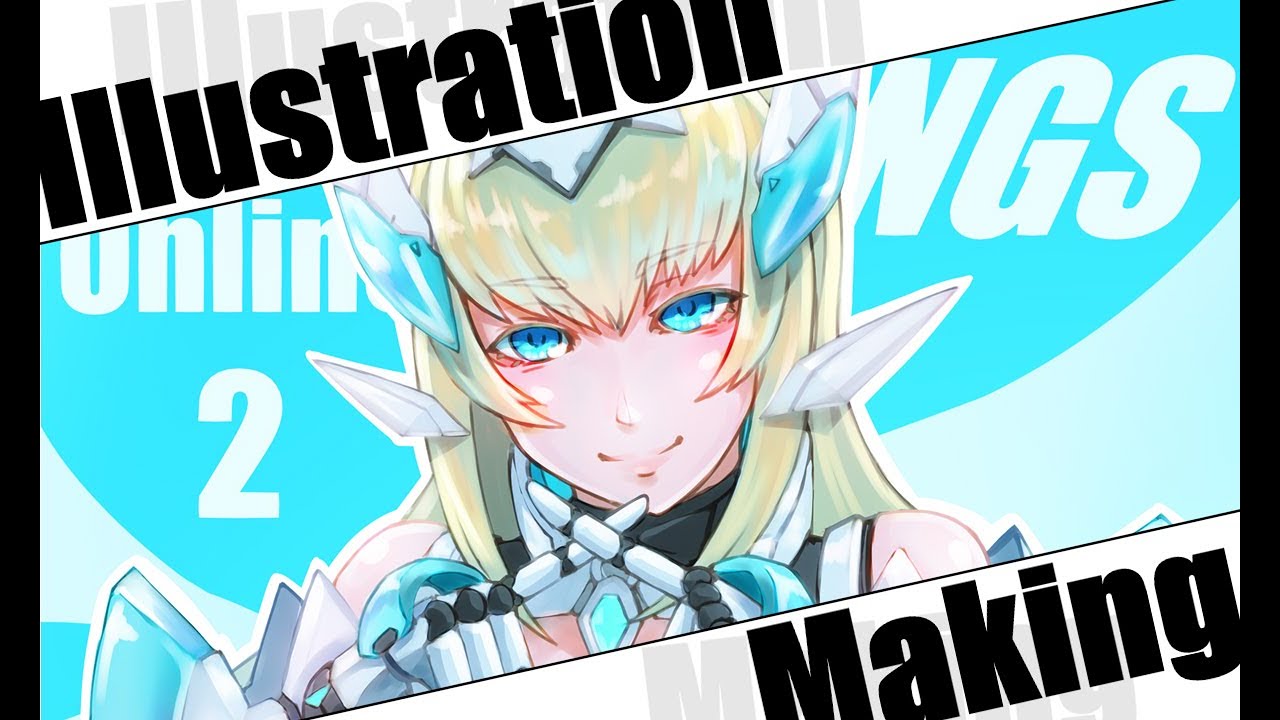 イラスト Pso2 Ngs キャス娘 メイキング Youtube
