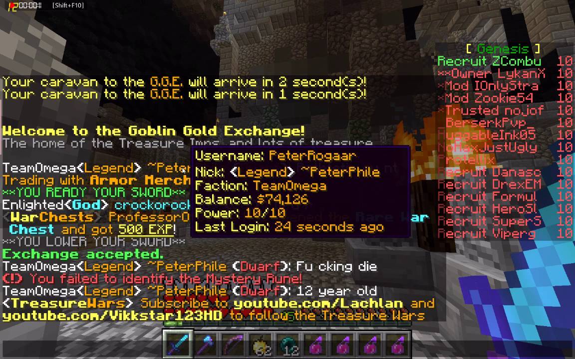 Treasure Wars Pirate Ban Report - Disrespect and Swearing