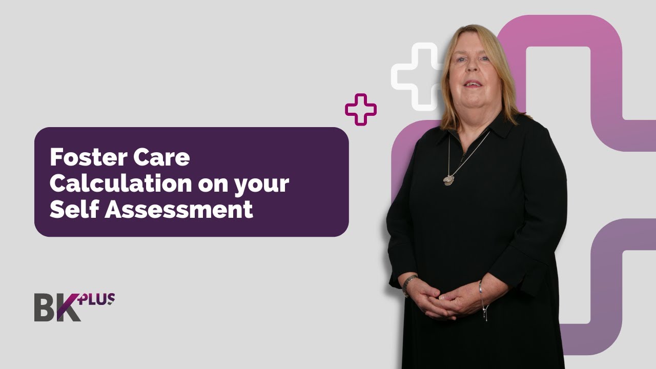 Foster Care Calculation on your Self Assessment YouTube