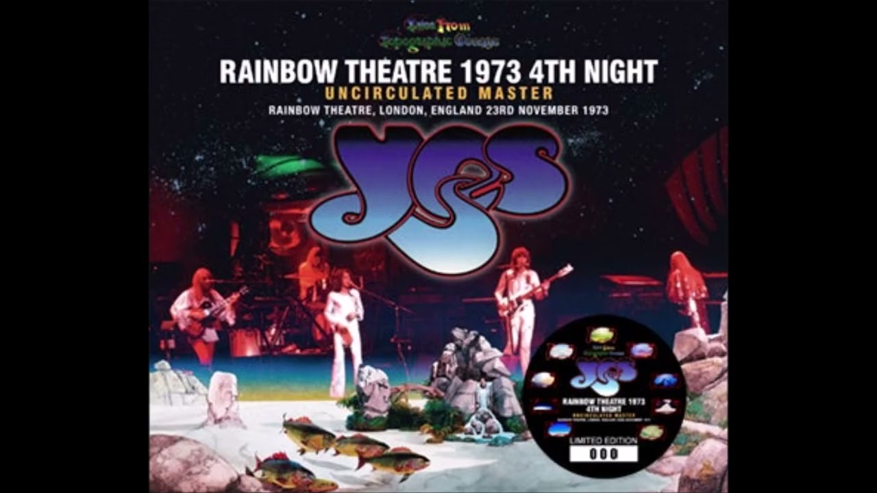 Rainbow Theatre 1973 4th Night Uncirculated Mast | cinnamon の音楽