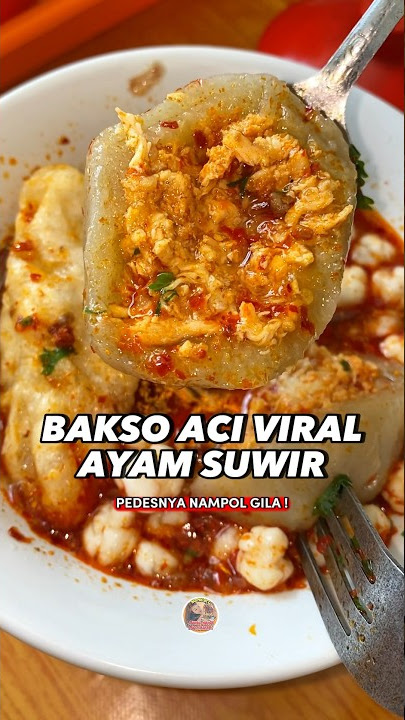 'Lezatnya Bakso Aci Isi Ayam Suwir A'azril yang Wajib dicoba di Bogor!' #shorts