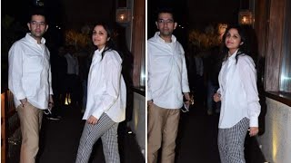 Parineeti Chopra was seen with AAP MP Raghav Chadha at a restaurant in Mumbai 🤨