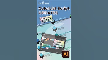 Illustrator ColorList Script – Tint + Swatch Group Update