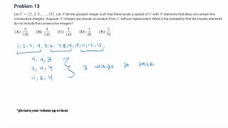 Problem 13: AMC12A 2025