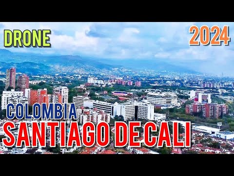 SANTIAGO DE CALI (COLOMBIA) IN DRONE [2024] 🇨🇴