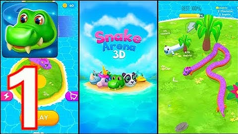 Noob vs Pro vs Hacker vs God in Snake Arena Game