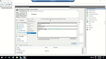 Failover Cluster Quorum Configuration