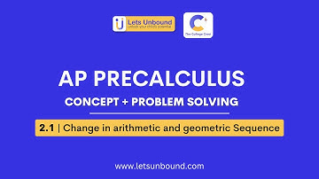 AP Precalculus | 2.1 | Change in arithmetic and geometric Sequence #maths #testprep #apprecalc2025