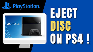How to Eject Disc on PS4 !