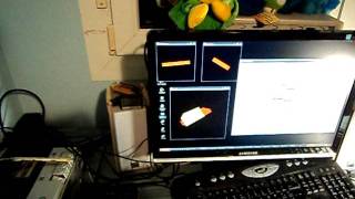 Atropos: First Test with HMC5843 magnetometer, DCM compensated