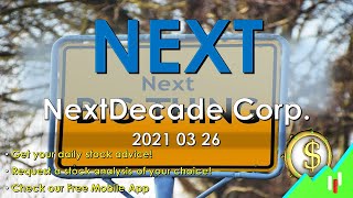 Stocks to Buy: NEXT NextDecade Corporation 2021 03 26