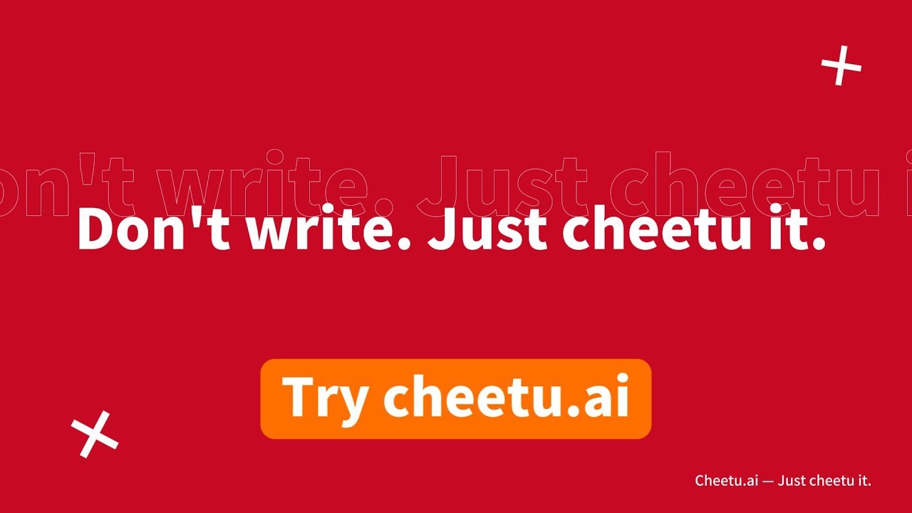 Still taking notes by hand? Just cheetu it.