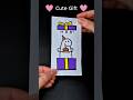 DIY Surprise Gift Box Birthday Card 🎂❤️ Cute Gift Idea | Easy Paper Craft