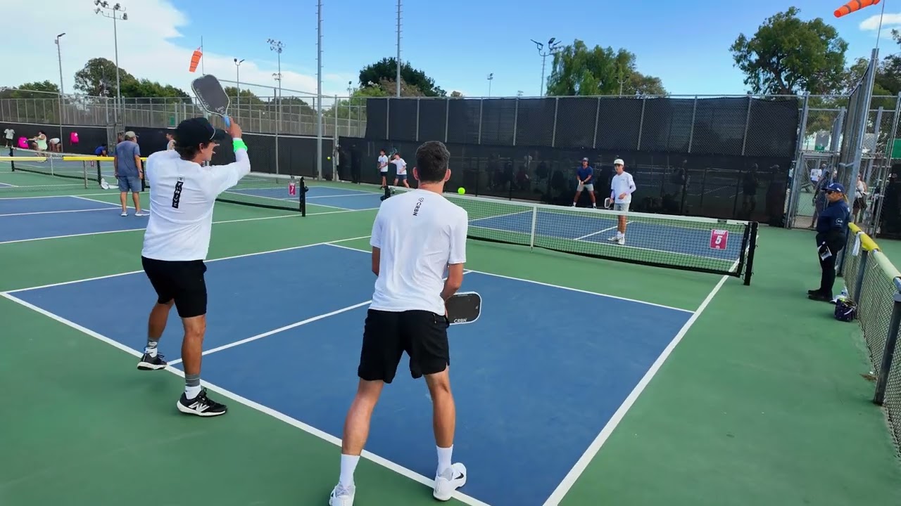 PPA Fairfield - Pro Back Draw - Will Mackinnon(5.7) Alex Long(5.5) vs Matt Baca(5.7) Alex Emery(6.0)