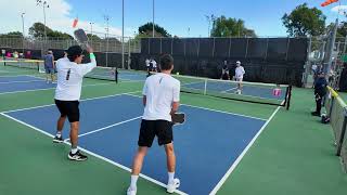 PPA Fairfield - Pro Back Draw - Will Mackinnon(5.7) Alex Long(5.5) vs Matt Baca(5.7) Alex Emery(6.0)