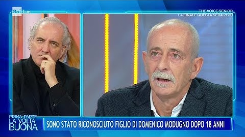 Sono stato riconosciuto figlio di Domenico Modugno dopo 18 anni - La Volta Buona 11/04/2025