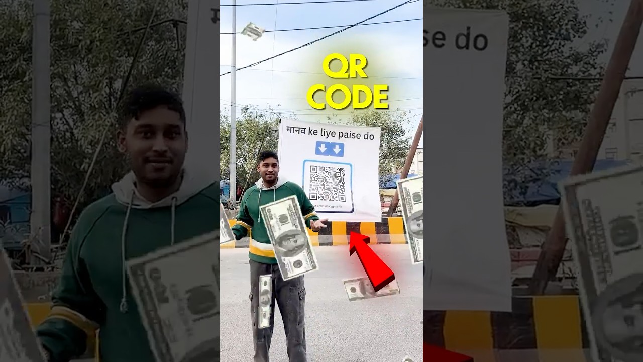 "I pasted my QR Code to Earn Money” | (Total Earnings : ₹48***)