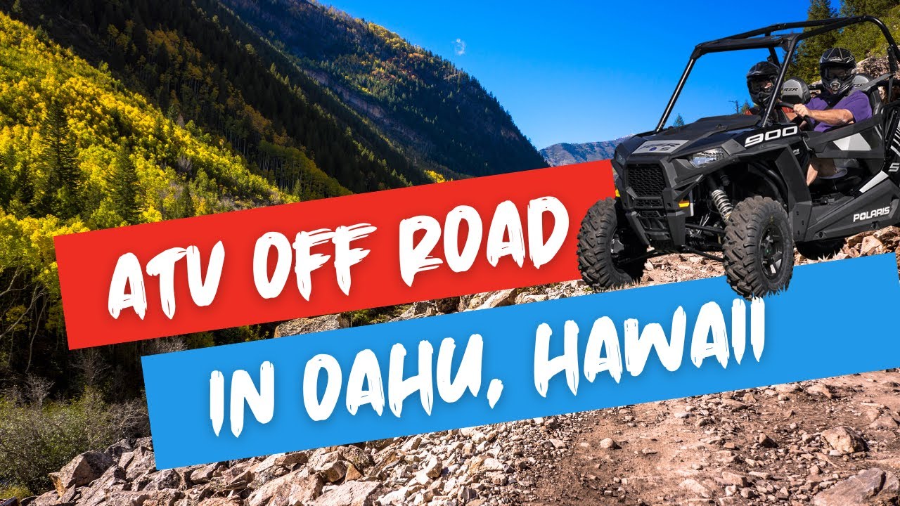 ATV Off Road Adventure, Oahu 1 Hour YouTube