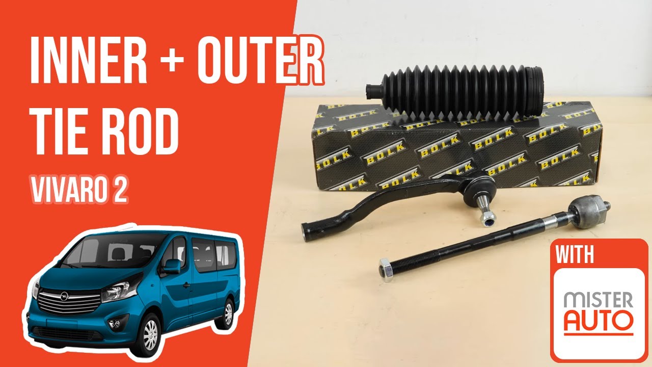 How to replace the inner and outer tie rod Vivaro mk2 🚗 YouTube