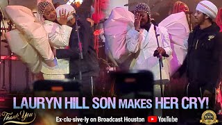 LAURYN HILL BREAKS DOWN After ZION Comes Out DURING HIS SONG, Gives HEARTFELT MESSAGE Afterwards!