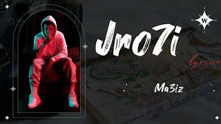 Jro7i - Ma3iz ( lyrics) / جروحي -كلمات