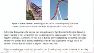 ECE 100 02 Passive Sign Convention Lesson