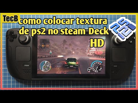 Como colocar textura Hd PCSX2 no steam deck