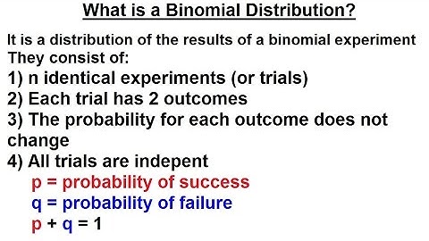 Prob & Stats - Random Variable & Prob Distribution (37 of 53) Binomial Distribution