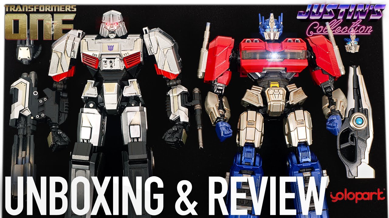 Transformers One Optimus Prime & Megatron Yolopark AMK Pro Figures