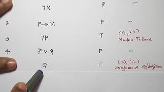 (TAMIL) STATEMENT CALCULUS PROBLEM 2