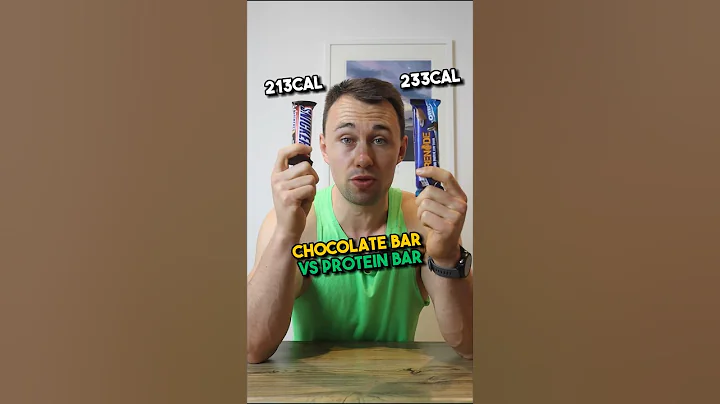Chocolate bar VS protein bar