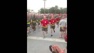 Motivation Run-Parris Island, Marine Family Day, Graduation