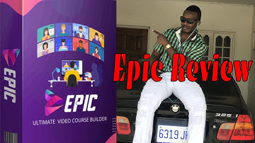 Epic Video Course Creator | Epic Review
