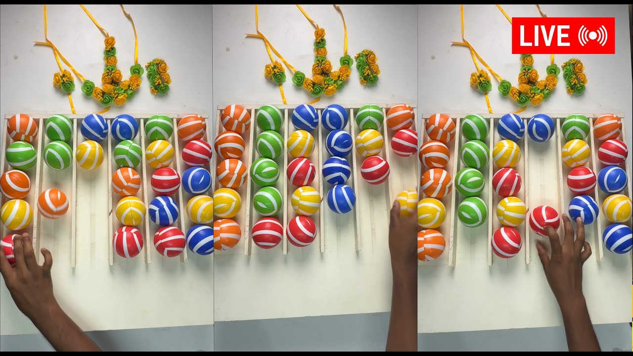 🎯 Ultimate Color Ball Sorting Game | Satisfying Live Challenge!