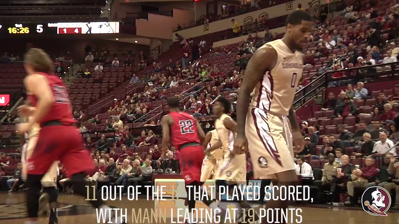 football score Highlights: FSU Men's Basketball Defeats Samford