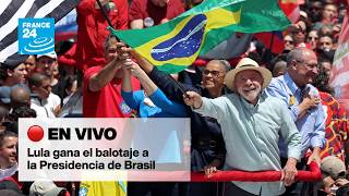 🔴 Lula da la vuelta a los resultados y gana el balotaje a la Presidencia de Brasil