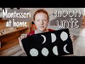 Toddler MOON Toys, DIY's, and Activities// MONTESSORI AT HOME Moon Unit