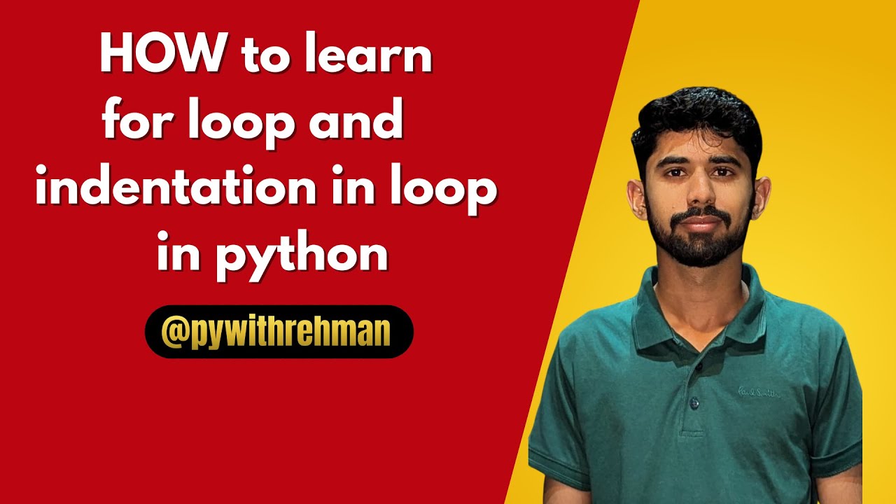 Python Pro's Guide to Perfect Indentation - YouTube